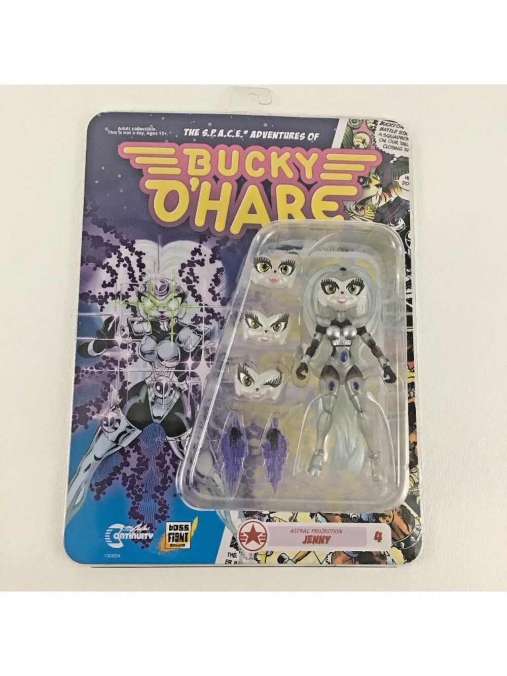 Space Adventures Of Bucky O'Hare Astral Projection Jenny Action Figure New
